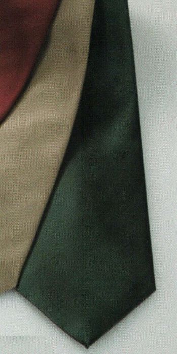 ブレザー・スーツ リボン・タイ・アスコット ハネクトーン 31457 メンズネクタイ（ヘリンボーン／グリーン系） 作業服JP