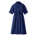 事務服JP インフォメーション・ショールーム 七分（八分）袖ワンピース ハネクトーン 7750 ワンピース