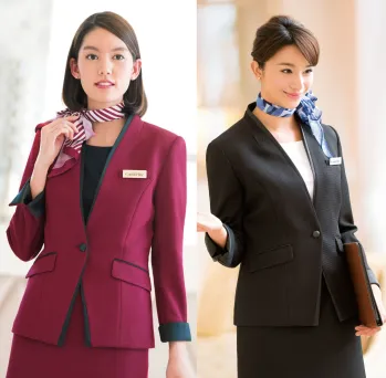 オフィスウェア 長袖ジャケット（ブルゾン・ジャンパー） ハネクトーン 9176 ジャケット 事務服JP