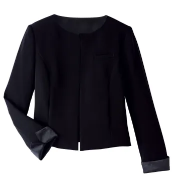 インフォメーション・ショールーム 長袖ジャケット（ブルゾン・ジャンパー） ハネクトーン 9199 ジャケット（ノーカラー） 事務服JP