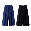 事務服JP インフォメーション・ショールーム パンツ（米式パンツ）スラックス ハネクトーン 9864 ワイドパンツ