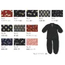 祭り用品jp 祝着・神職・寺用 作務衣・ジンベイ 伊田繊維 1035-A 女性 総柄作務衣