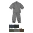 サービスユニフォームcom ジャパニーズ 作務衣・ジンベイ 伊田繊維 2080 和紙しじら織作務衣(M･L)