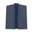 祭り用品jp 祝着・神職・寺用 袖なし半天 伊田繊維 5105 カイハラデニム・ピマ綿袖無し綿入袢天