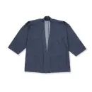 祭り用品jp 祝着・神職・寺用 長袖ジャケット（ブルゾン・ジャンパー） 伊田繊維 5110 カイハラデニム・ピマ綿ジャケット