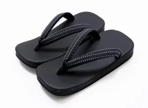 刺子織五枚底雪駄(L)