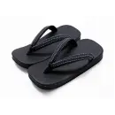 祭り用品jp 祭り履物 セッタ 伊田繊維 9088 刺子織五枚底雪駄(3L)