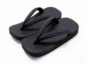 刺子織五枚底雪駄(4L)