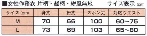 伊田繊維 1035-A 女性 総柄作務衣 「IKISUGATA」こちらの商品は女性用として打ち出させていただいております。上品かつ和の雰囲気たっぷりの素敵な柄の生地に、襟元から明るいカラーのラインを入れた作務衣を作りました。シンプルなデザインで生地の柄を最大限活かしつつ、ワンポイントのラインが女性らしさを演出します。袖も、裾もゴム仕様で水回りの仕事も気になりません。サイズも他の作務衣と変えて、女性用のM、Lサイズとなっています。 ※その他の色は「1035-B」に掲載しております。※上下セットです。  ※この商品はご注文後のキャンセル、返品及び交換は出来ませんのでご注意下さい。※なお、この商品のお支払方法は、先振込（代金引換以外）にて承り、ご入金確認後の手配となります。 サイズ／スペック