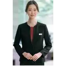 事務服JP オフィスウェア 長袖ジャケット（ブルゾン・ジャンパー） サーヴォ GJAL-2552-B9 ノーカラージャケット