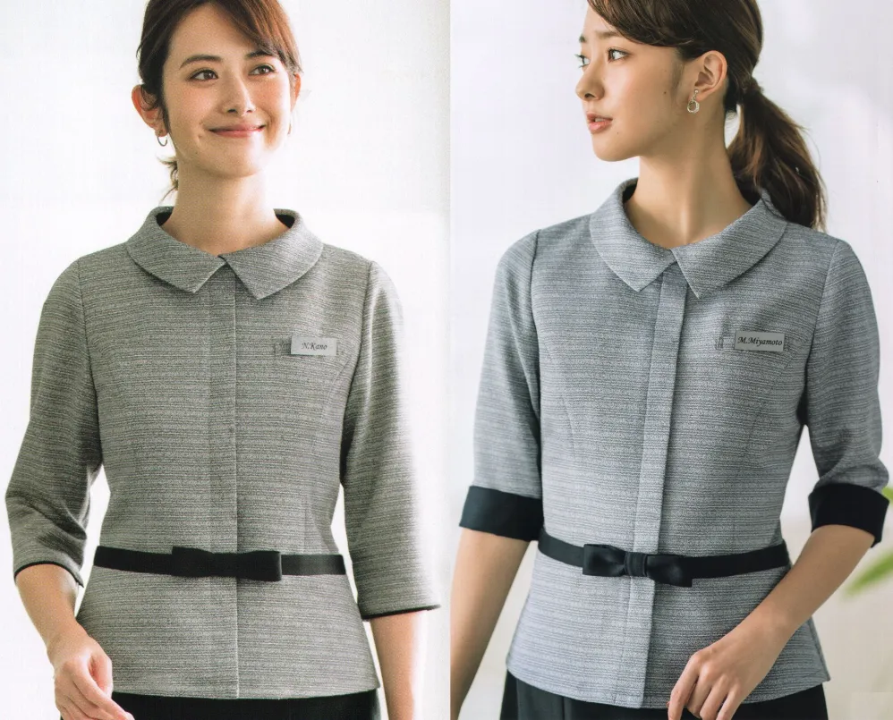 オーバーブラウス（七分袖） サーヴォ GOBL-1801 オフィスウェア