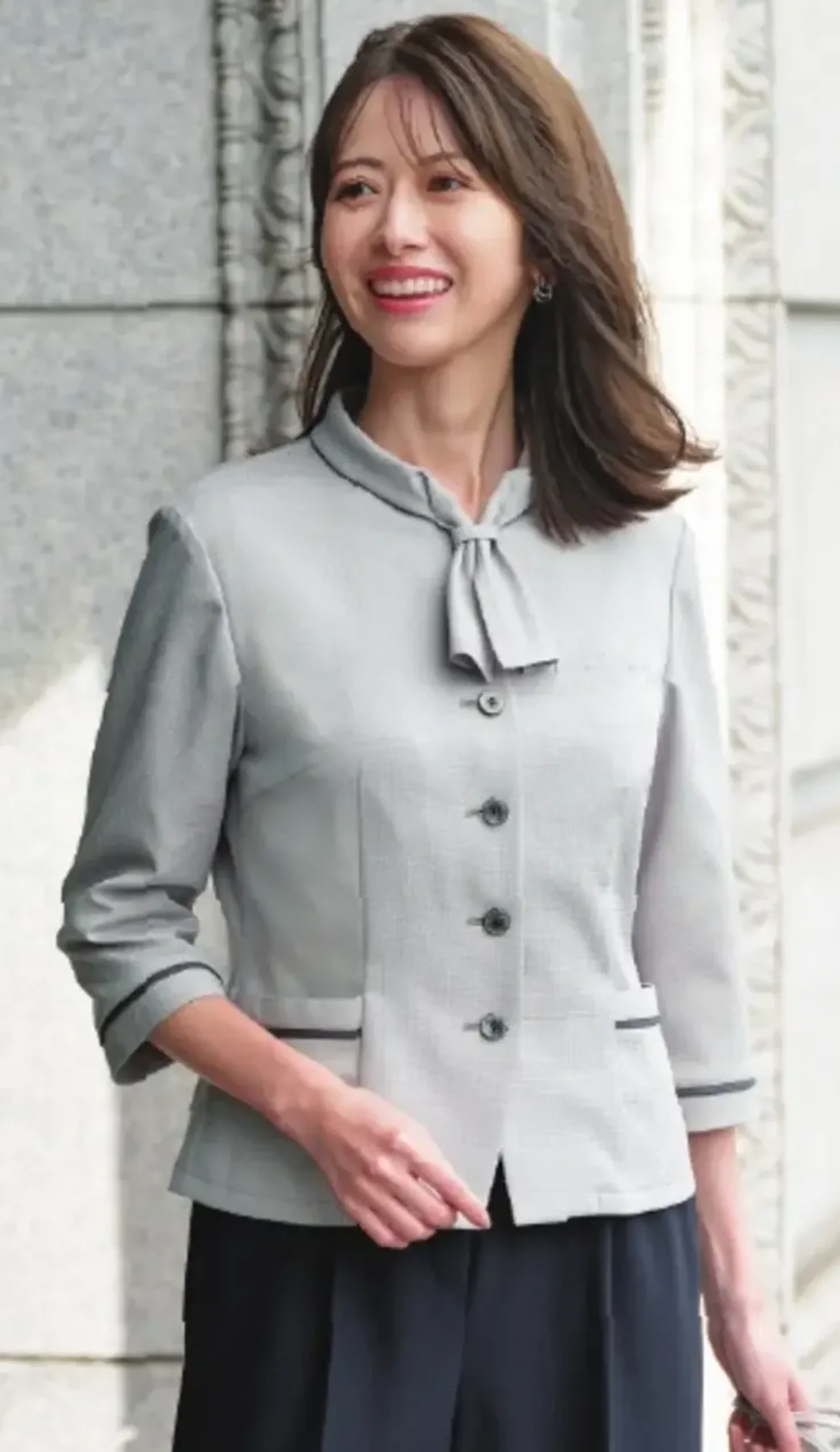 サーヴォ GOBL-2601-A3 オーバーブラウス（七分袖）