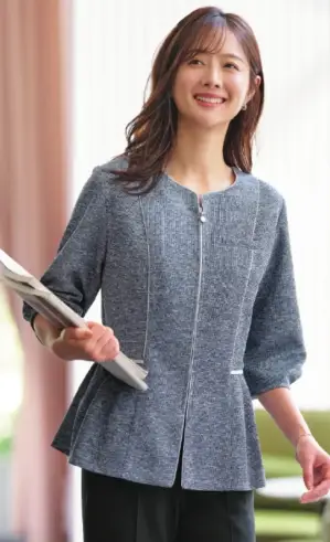 オーバーブラウス（七分袖）