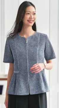 サーヴォ GOBL-2605-B7 オーバーブラウス（半袖）