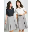 事務服JP オフィスウェア 半袖ワンピース サーヴォ GOPL-1911 ワンピース