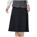 事務服JP オフィスウェア スカート サーヴォ GSKL-2562-B6 長め丈Aラインスカート