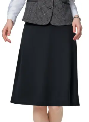 長め丈Aラインスカート