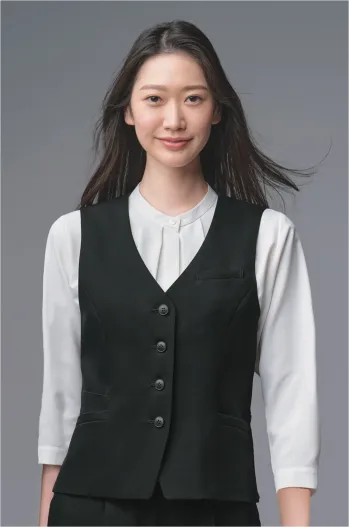 オフィスウェア ベスト サーヴォ GVEL-2553-B9 ベスト 事務服JP