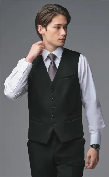 オフィスウェア ベスト サーヴォ GVEM-2558-B9 メンズベスト 事務服JP