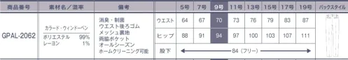 サーヴォ GPAL-2062 パンツ 気分が高まるデザイン性と優れた機能性●カラード・ウィンドーペングレーにローズピンク系、ネイビーにはサックスブルー系を差し色にしたウィンドーペン柄。縦横に効かせた適度なストレッチ性と、消臭・制菌加工「デオファクター」で快適な着心地です。●ジャストウエストの美脚ストレートパンツ24時間キレイが続く消臭・制菌加工 DEOFACTOR®(デオファクター)●01.気になる汗のニオイの元を分解！忙しい時や緊張する会議など、汗をかくと気がかりなのはニオイ。デオファクターは消臭効果に優れているので、汗をかいてもニオイを抑えていつも安心です。●02.いつでもどこでも効果が続く暗いロッカーの中など光の届かない場所でも消臭・制菌効果を発揮するので、保管場所を選びません。●03.気になる汗のニオイのお手入れ楽チン！洗濯しても消臭・制菌効果が持続します。働く女性嬉しいイージーケア！●04.菌を抑えるだけでなく減らす！気になる雑菌も、制菌効果で菌を減らし、いつでも快適な着心地を実現します。※この商品は股下フリーのため、着用するには丈詰めが必要です。 サイズ／スペック