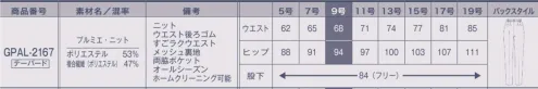サーヴォ GPAL-2167 パンツ（テーパード） 布帛のような高級感のある見た目ながら、シワになりにくく、ストレッチ性、イージーケア性に優れた進化系ニット素材。美しい仕立て映えと梳毛調の表情が特徴の「マニフィーレ®」を使用しています。重ね着に適した高い通気性により、1年を通して快適に過ごせます。●MAGNIFIRAY®（マニフィーレ®）「マニフィーレ®」は、高度なループ形状記憶加工技術と中空構造形成技術で加工したポリエステル糸を使用し、美しい仕立て映えと梳毛調の表情が特徴のテキスタイルです。糸加工技術とテキスタイル設計を工夫することにより、快適な着心地と防しわ性を実現しました。※「マニフィーレ®」は東レ(株)の素材商標です。※この商品は股下フリーのため、着用するには丈詰めが必要です。 サイズ／スペック
