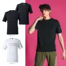 作業服JP メンズワーキング 半袖Ｔシャツ アイズフロンティア 005 超接触冷感ダブルフェイスCVC 半袖クルーネックシャツ