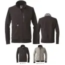 作業服JP 男女ペア 長袖ジャケット（ブルゾン・ジャンパー） アイズフロンティア 3810 バックドライストレッチワークジャケット