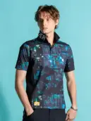 アイズフロンティア 525P パウダードライストレッチ半袖ポロシャツ