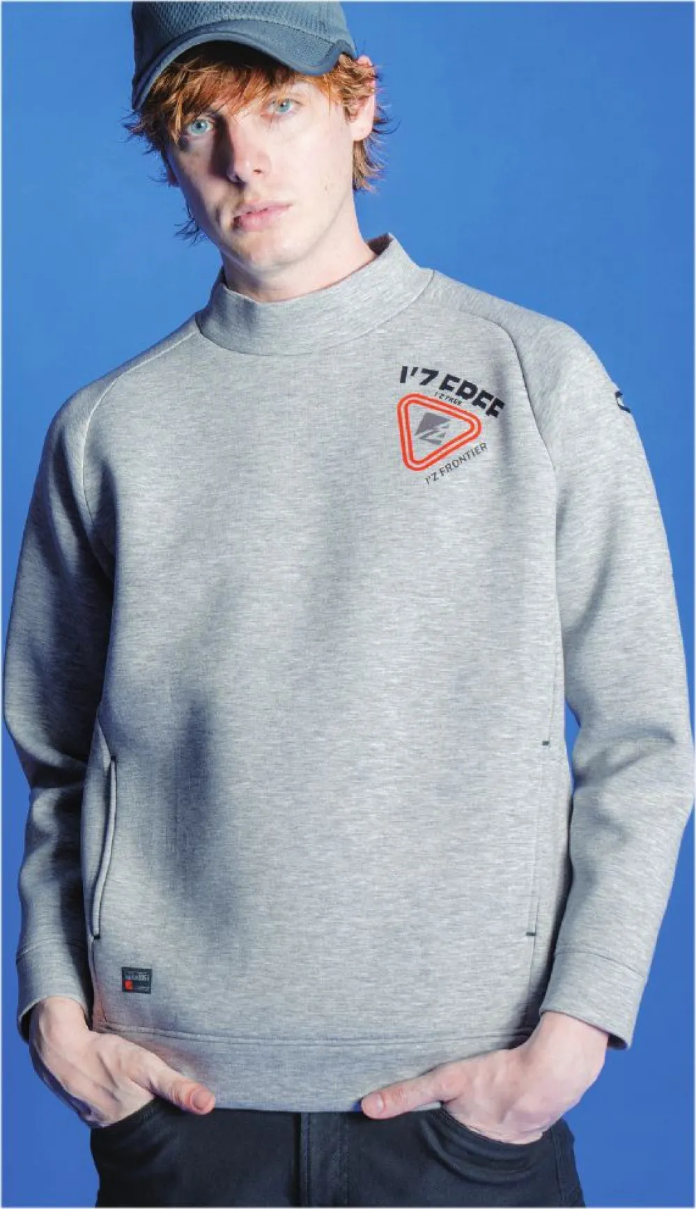 アクティブニットモックネックトレーナー アイズフロンティア 8967