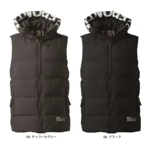 保温防寒・アルミストレッチベストパーカー