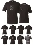 アイズフロンティア CP009-A 接触冷感クルーネックTシャツ（ブラック）