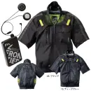 アイズフロンティア PS11015 P.E.F.半袖ワークジャケットペルチェセット（ファン・バッテリー別売）