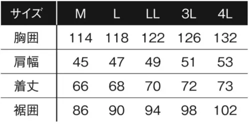 アイズフロンティア 10246 A.S.S.ワークベスト（ファン・バッテリー別売） サイズ／スペック