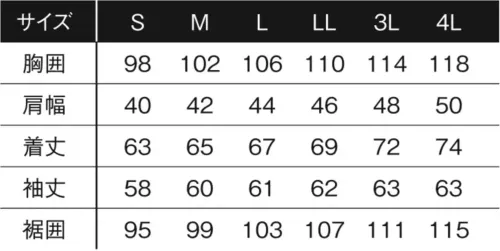 アイズフロンティア 521P パウダードライストレッチ長袖ポロシャツ サイズ／スペック