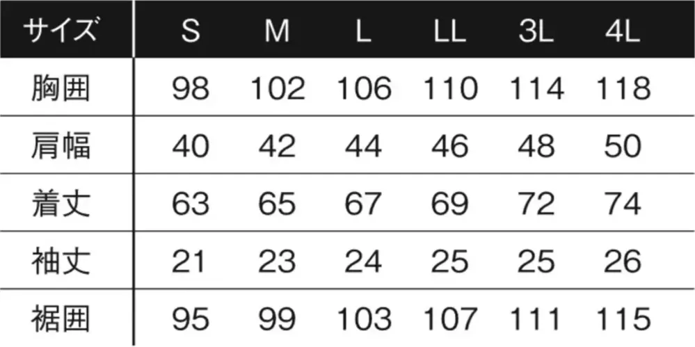 アイズフロンティア 525P パウダードライストレッチ半袖ポロシャツ サイズ・スペック