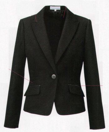 神馬本店 E2043 ジャケット エレガンスを極める、豊富な洗練アイテムを多彩なコーディネートで！こまやかなデザインと、女性らしさにとことんこだわったシルエット。組み合わせ次第でさまざまな魅せ方を演出できるシリーズです。