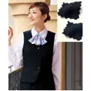 事務服JP オフィスウェア ベスト 神馬本店 SA222V ベスト（ロング丈）
