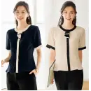 事務服JP オフィスウェア オーバーブラウス 神馬本店 SN64L オーバーブラウス