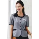 事務服JP オフィスウェア オーバーブラウス 神馬本店 SS802L オーバーブラウス