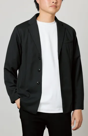 オフィスウェア 長袖ジャケット（ブルゾン・ジャンパー） 神馬本店 WN103JM メンズオーバージャケット 事務服JP