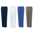 作業服JP 男女ペア パンツ（米式パンツ）スラックス 自重堂 11101 エコ製品制電ストレッチノータックパンツ