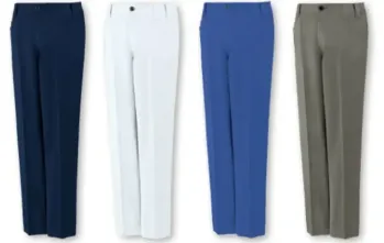 男女ペア パンツ（米式パンツ）スラックス 自重堂 11101 エコ製品制電ストレッチノータックパンツ 作業服JP