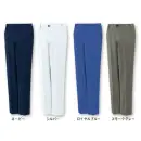作業服JP 男女ペア パンツ（米式パンツ）スラックス 自重堂 15101 エコ製品制電ストレッチノータックパンツ