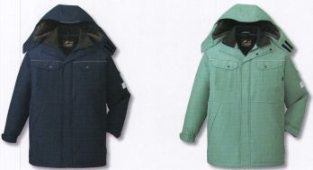 メンズワーキング 防寒コート 自重堂 48413 エコ製品制電防寒コート（フード付） 作業服JP