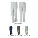 作業服JP 男女ペア パンツ（米式パンツ）スラックス 自重堂 77601 エコ製品制電ストレッチノータックパンツ