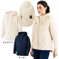 自重堂 87500 空調服レディース長袖ジャンパー（フード付）（ファン・バッテリー別売）