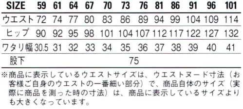 自重堂 83806 エコ製品制電ストレッチレディースパンツ 植物由来PET繊維「PLANTPET®」を使用し、SDGsの達成に貢献できる環境配慮型のワークウェア。■植物由来PET繊維 PLANTPET®植物由来原料から作られる成分で、PET樹脂の構成成分の一部を置き換えた環境配慮素材です。植物由来とする事で化石資源の消費を抑える事が可能です。PLANTPETは帝人フロンティア(株)の登録商標です。※こちらの商品は取り寄せのため、ご注文から商品お届けまでに約4～5営業日（土日祝祭日除く）程の期間をいただいております。  サイズ／スペック