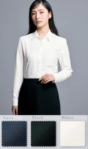 オフィスウェア 長袖ブラウス ジョア 01255  事務服JP