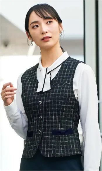 オフィスウェア ベスト ジョア 12170-1  事務服JP