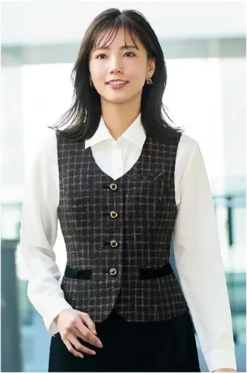 オフィスウェア ベスト ジョア 12170-27  事務服JP